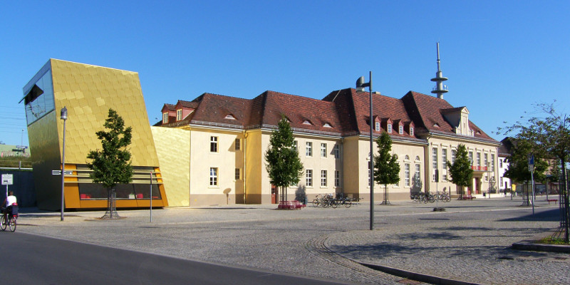 Luckenwalde: Bibliothek im Bahnhof Luckenwalde: Bibliothek im Bahnhof
