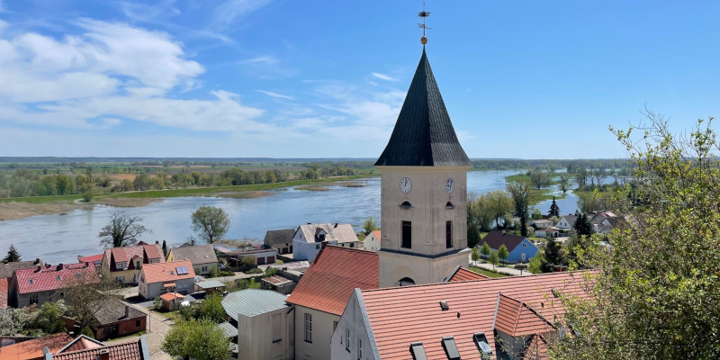 Amt Lebus: Blick zur Oder Amt Lebus: Blick zur Oder