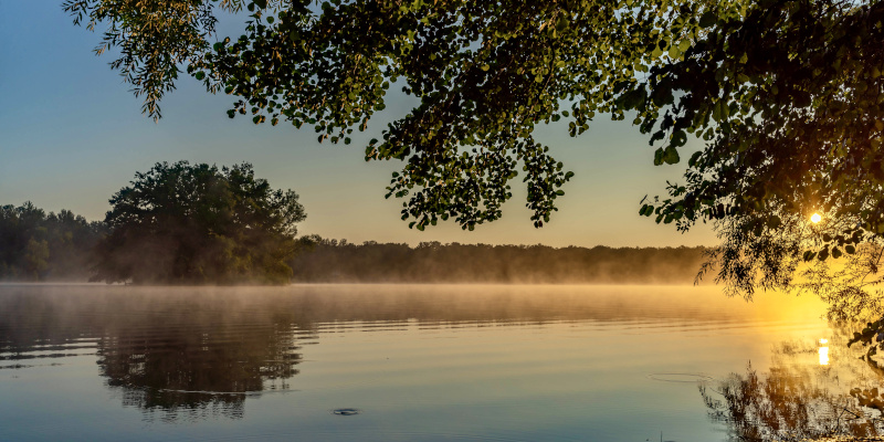 Brieselang: Nymphensee in Morgenstunden, Foto: Patrick Reincke Brieselang: Nymphensee in Morgenstunden, Foto: Patrick Reincke