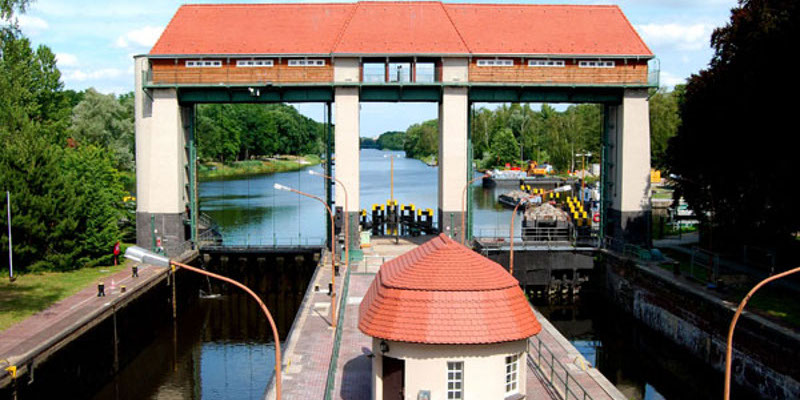 Kleinmachnow: Schleuse Kleinmachnow: Schleuse