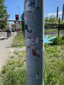 Foto: Hakenkreuz graffitti 
